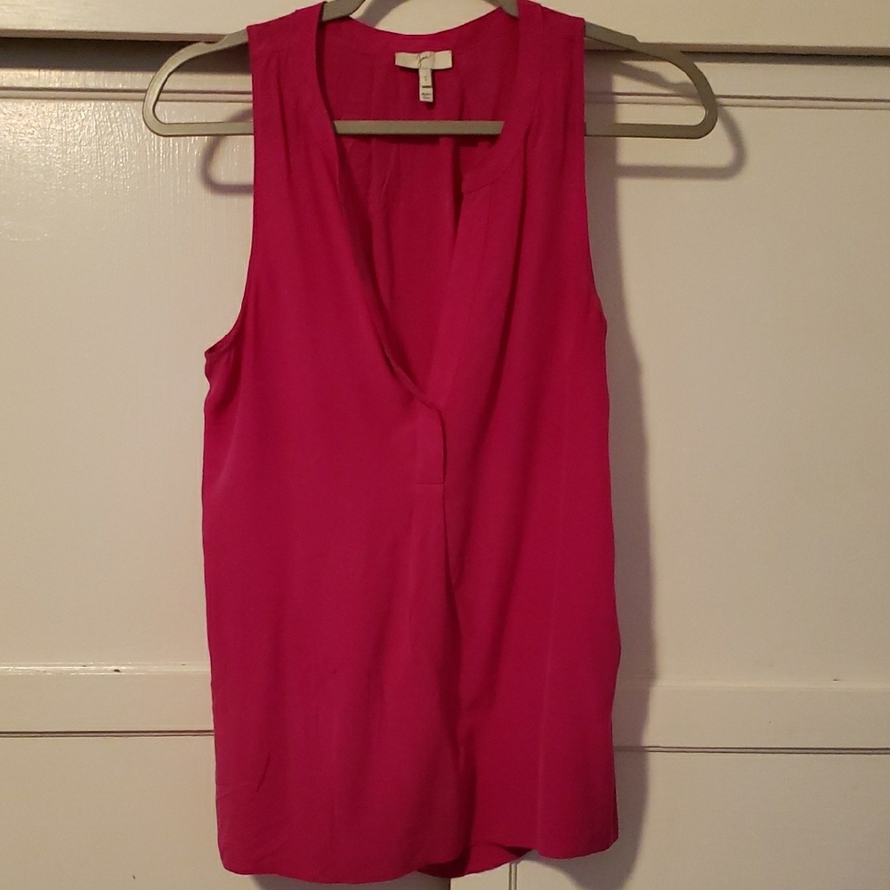 Joie Fuchsia Sleeveless Top